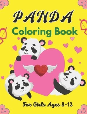 Cover for Srmndm Publications · PANDA Coloring Book For Girls Ages 8-12 (Paperback Bog) (2020)