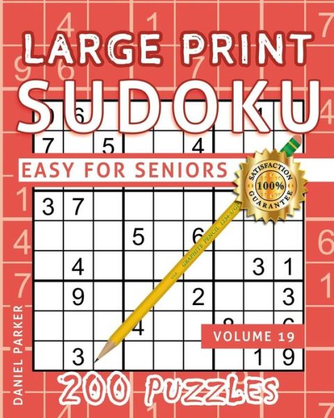 Cover for Samworld Press · Large Print Easy Sudoku Puzzle Book For Seniors (Paperback Book) (2020)