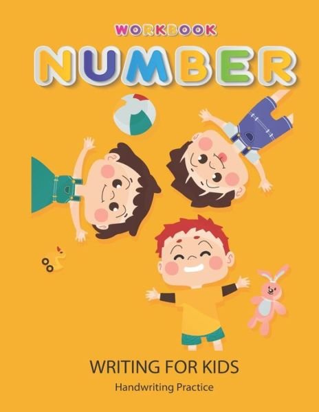 Cover for Thanasorn Tongmakkul · Number Writing for kids (Pocketbok) (2020)
