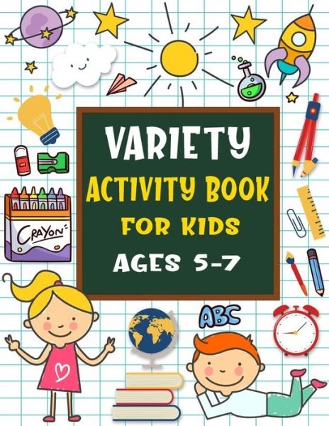 Cover for Bk Bouchama Kids · Variety activity book for kids ages 5-7 (Paperback Bog) (2020)
