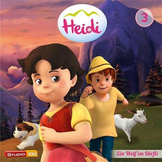 Cover for Audiobook · Heidi.03 Ein Wolf im Dörfli (CGI),CD (Buch) (2015)