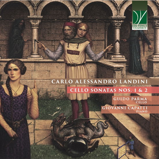 Cover for Parma, Guido / Giovanni Capatti · Carlo Alessandro Landini: Cello Sonatas Nos. 1 &amp; 2 (CD) (2023)