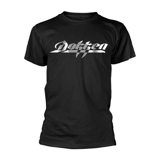 Cover for Dokken · Metal Logo (Klær) [size XL] [Black edition] (2017)