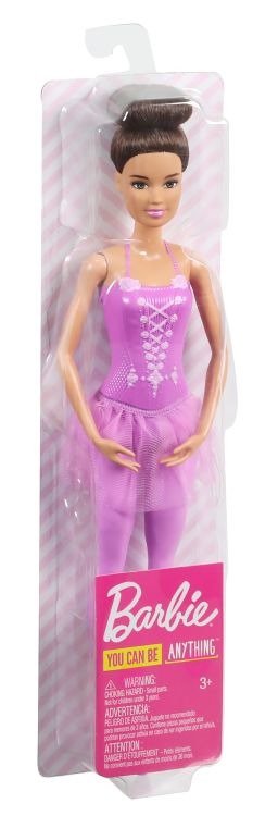 Cover for Barbie · Barbie - Barbie Careers Ballerina Brunette (Leksaker)