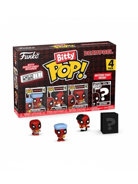 Bitty Pop Deadpool · Funko Bitty Pop Deadpool Bathtime 4 Pack (Funko POP!) (2024)