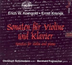 Sonatas for Violin & Piano - Korngold / Schickedanz / Fograscher - Musik - TELOS - 4028524000609 - 27 april 2010