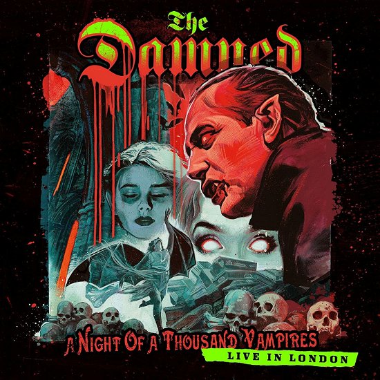 Cover for The Damned · A Night Of A Thousand Vampires (Crystal Clear Vinyl) (LP) [Limited edition] (2022)