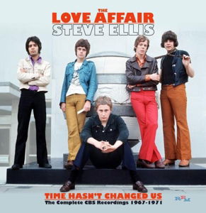 Cover for Love Affair &amp; Steve Ellis · Time Hasn't Changed Us (CD) (2018)