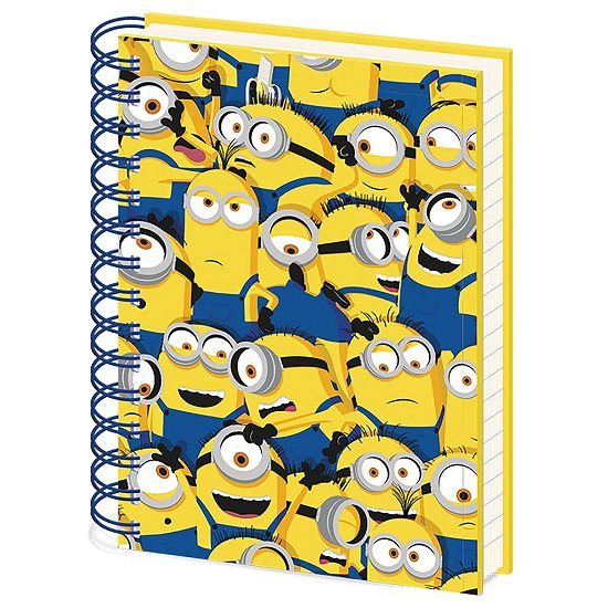 Minions 2: Many Minions A5 Wiro Notebook (Quaderno) - P.Derive - Merchandise -  - 5051265731609 - 