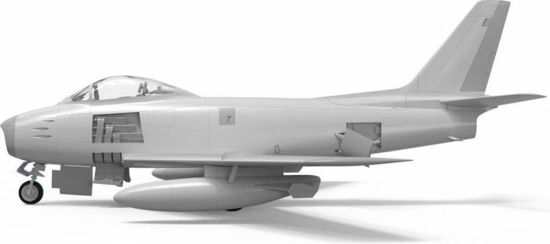 1/48 Canadair Sabre F.4 (Plastic Kit) - Airfix - Koopwaar - H - 5055286671609 - 