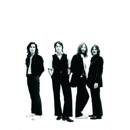 The Beatles Postcard: White Background Group Portrait (Giant) - The Beatles - Livres - Apple Corps - Accessories - 5055295312609 - 