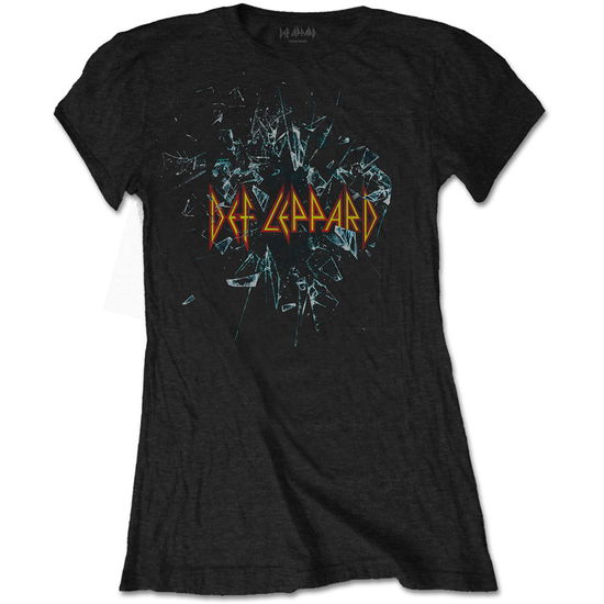 Def Leppard Ladies T-Shirt: Shatter - Def Leppard - Merchandise - Epic Rights - 5056170612609 - 