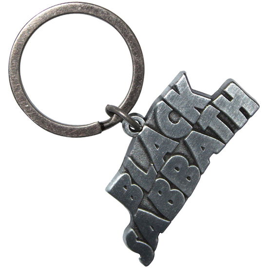 Cover for Black Sabbath · Black Sabbath  Keychain: Silver Wavy Logo (MERCH) (2024)