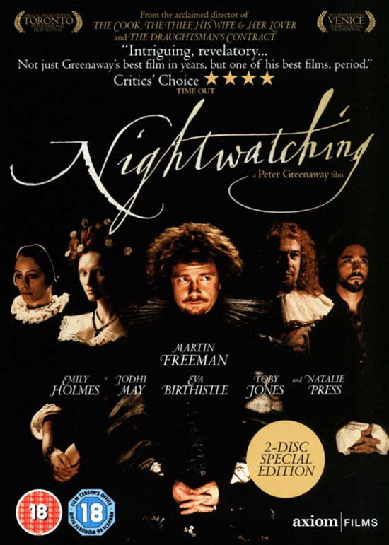 Cover for Peter Greenaway · Nightwatching (DVD) (2014)