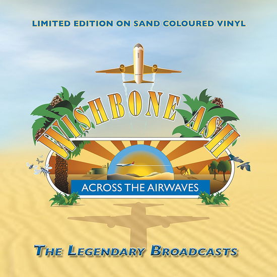 Across The Airwaves - Sand Coloured Vinyl - Wishbone Ash - Muziek - CODA PUBLISHING LIMITED - 5060420347609 - 1980