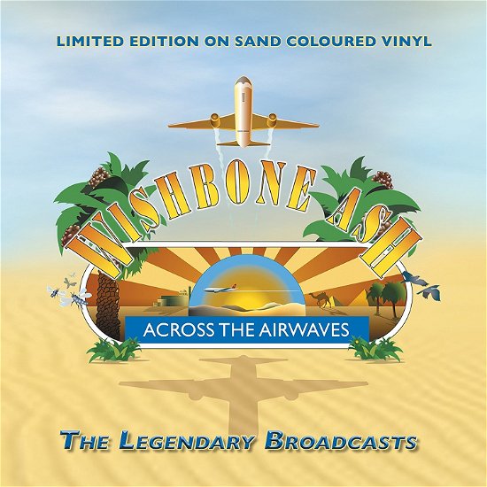 Cover for Wishbone Ash · Across The Airwaves - Sand Coloured Vinyl (LP) (2017)