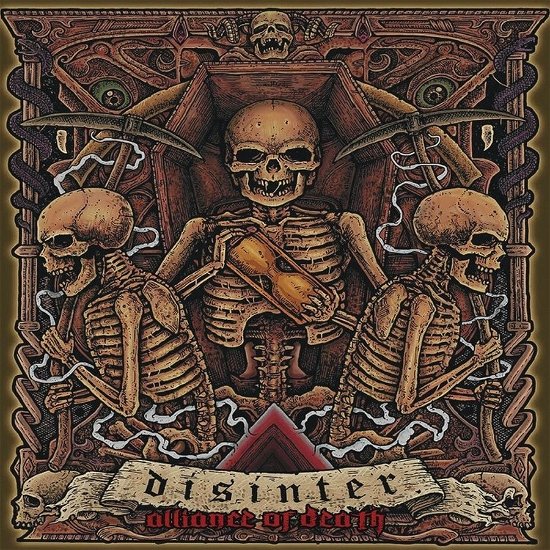 Cover for Disinter · Alliance Of Death (CD) (2023)