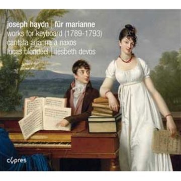 Cover for Haydn / Blondeel,lucas · Works for Keyboard 1789-1793 (CD) [Digipak] (2012)