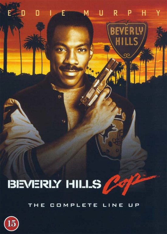 Cover for Beverly Hills Cop 1-3 (Frækkere end politiet tillader) - Box Set (DVD) (2015)