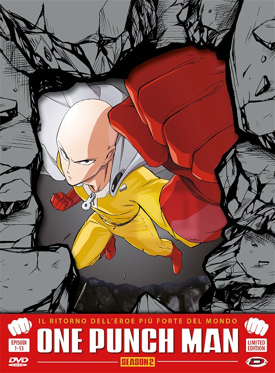 Cover for One Punch Man · Season 02 Limited Edition (Eps 01-12) (DVD) (2021)