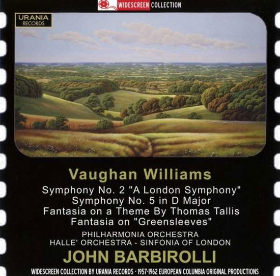Cover for Elgar,edward / Halle Orchestra / Barbirolli,john · Barbirolli Conducts Vaughan-williams (CD) (2016)