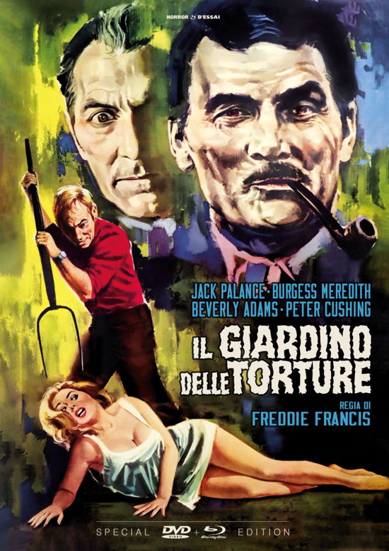 Cover for Peter Cushingburgess Meredithjack Palance · Giardino Delle Torture (Il) (Special Edition) (Dvdblu-Ray) (DVD) [Special edition] (2023)