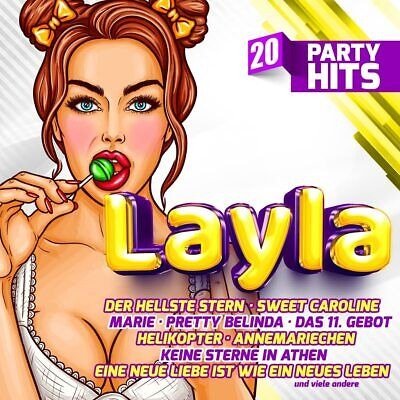 Cover for Layla - 20 Party Hits - Die Grossten Stimmungskracher (CD) (2022)