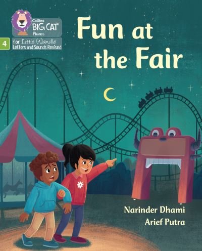 Fun at the Fair: Phase 4 Set 2 Stretch and Challenge - Big Cat Phonics for Little Wandle Letters and Sounds Revised - Narinder Dhami - Livros - HarperCollins Publishers - 9780008540609 - 12 de setembro de 2022