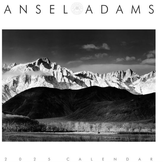 Cover for Ansel Adams · Ansel Adams 2025 Engagement Calendar: Authorized Edition: 12-Month Nature Photography Collection (Weekly Calendar and Planner) (Kalender) (2024)