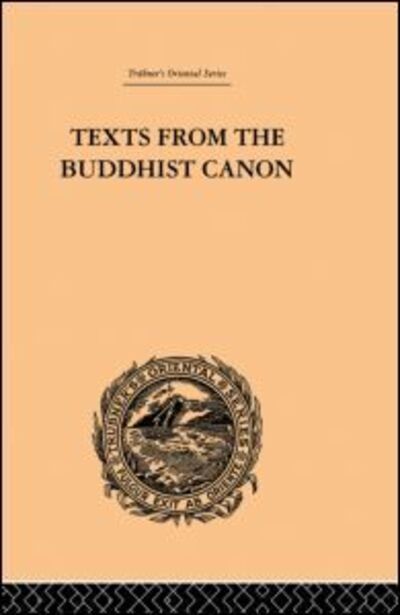 Cover for Samuel Beal · Texts from the Buddhist Canon: Commonly Known as Dhammapada (Paperback Book) (2013)