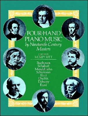 Cover for Classical Piano Sheet Music · Four-hand Piano Music by Nineteenth-century Masters (Dover Music for Piano) (Paperback Book) (1980)