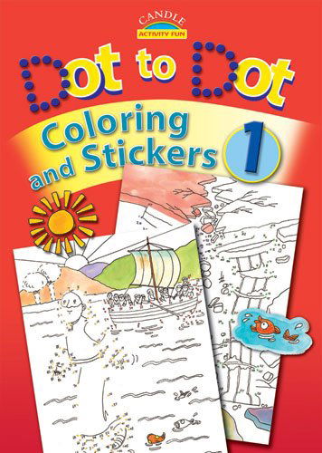 Cover for Juliet David · Dot to Dot Coloring and Stickers (Candle Activity Fun) (Paperback Book) [Act Clr St edition] (2008)