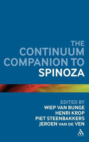 Cover for Wiep Van Bunge · Continuum Companion to Spinoza - Bloomsbury Companions (Inbunden Bok) (2011)