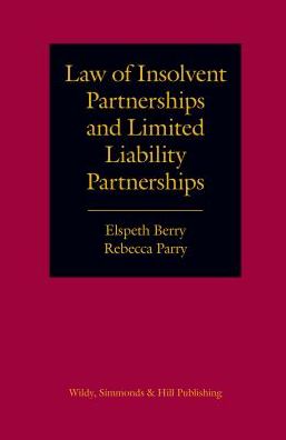 Cover for Elspeth Berry · Law of Insolvent Partnerships and Limited Liability Partnerships (Hardcover Book) [UK edition] (2015)