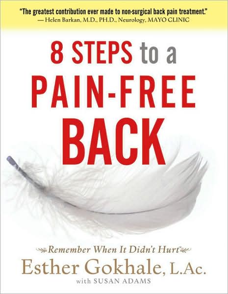 Cover for Gokhale,esther / Adams,susan · 8 Steps to a Pain Free Back (Book) (2008)