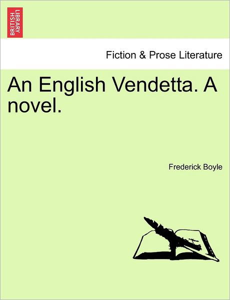 Cover for Frederick Boyle · An English Vendetta. a Novel. (Paperback Bog) (2011)