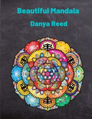 Cover for Danya Multescu · Beautiful Mandala Pages (Paperback Book) (2021)