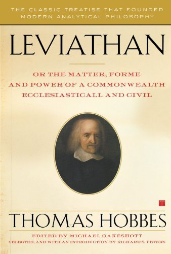 Cover for Thomas Hobbes · Leviathan: or the Matter, Forme, and Power of a Commonwealth Ecclesiasticall and Civil (Paperback Bog) [Reprint edition] (2008)