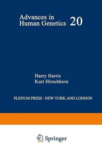 Cover for Harry Harris · Advances in Human Genetics: Volume 20 - Advances in Human Genetics (Paperback Book) [Softcover reprint of the original 1st ed. 1991 edition] (2012)