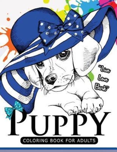 Cover for Dog Coloring Books · Puppy coloring Book for Adults (Paperback Book) (2017)