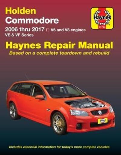 Cover for Haynes · HM Holden Commodore VE VF Petrol 2006-17 (Paperback Book) (2018)