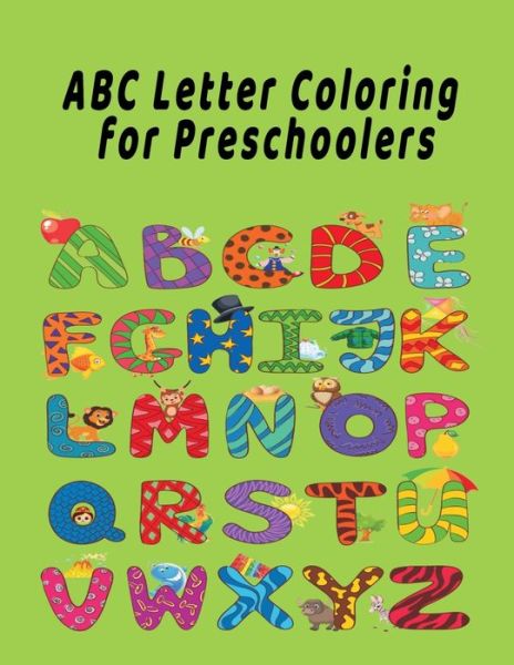 Cover for Abc Coloring Book Publishing · ABC Letter Coloring Book For Preschoolers (Pocketbok) (2020)