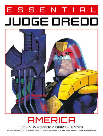 Essential Judge Dredd: America - Essential Judge Dredd - John Wagner - Libros - Rebellion Publishing Ltd. - 9781781088609 - 3 de septiembre de 2020