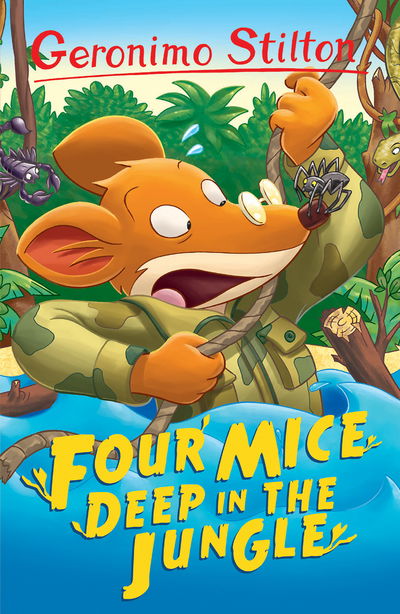 Cover for Geronimo Stilton · Four Mice Deep in the Jungle - Geronimo Stilton (Paperback Book) (2017)