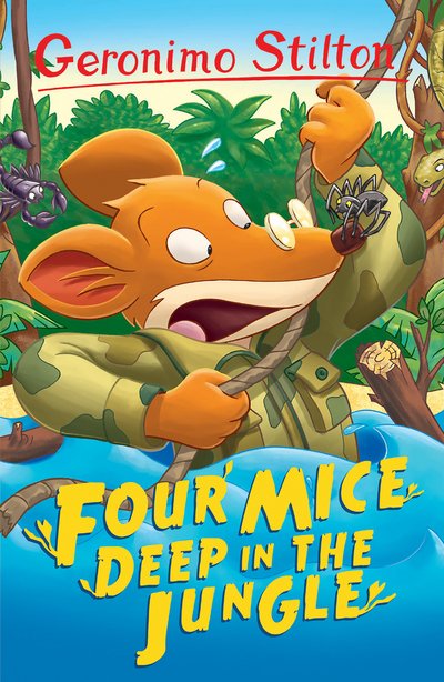 Cover for Geronimo Stilton · Four Mice Deep in the Jungle - Geronimo Stilton (Pocketbok) (2017)