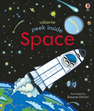 Cover for Anna Milbourne · Peek Inside Space (Bok) (2023)