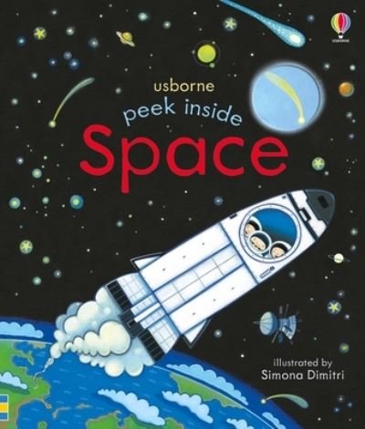 Cover for Anna Milbourne · Peek Inside Space (Buch) (2023)