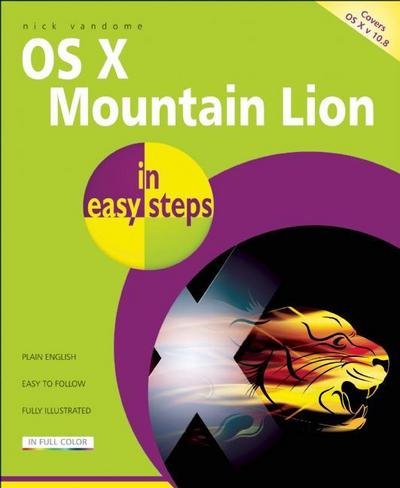 Cover for Nick Vandome · OS X Mountain Lion in easy steps (Paperback Book) (2012)