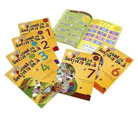 Cover for Sara Wernham · Jolly Phonics Activity Books 1-7: in Precursive Letters (Paperback Book) [British English, UK edition] (2010)