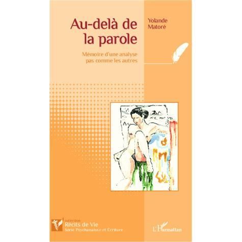 Cover for Yolande Matoré · Au-delà de la parole (Paperback Book) (2021)